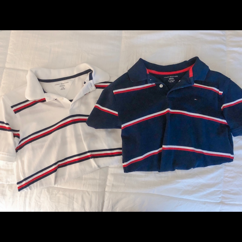 2 Tommy Hilfiger Polo Tops
